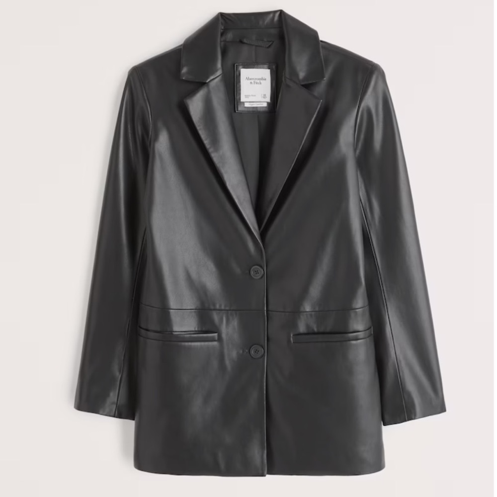 COPY - Abercrombie Leather Blazer